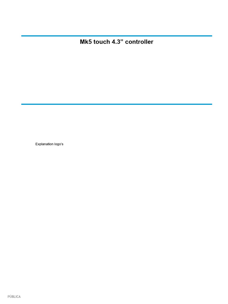 Mk5 Touch Controller User Manual | PDF | Relay | Power Supply