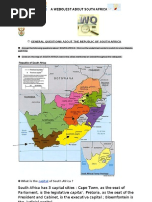 Webquest About South Africabis Answer Key Apartheid South Africa
