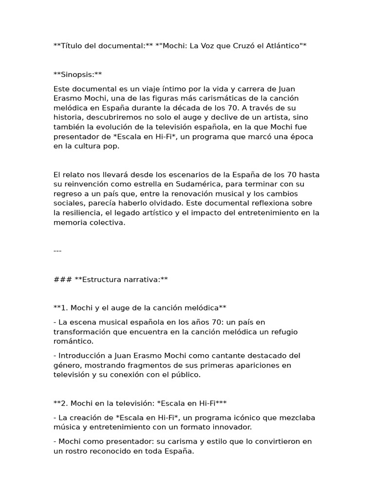 La Voz Que Cruzó El Atlantico | PDF