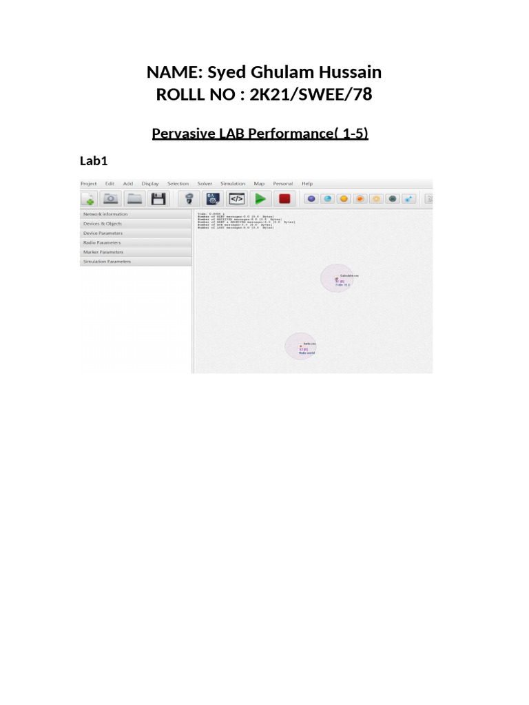 Pervasive Lab 1 Pdf