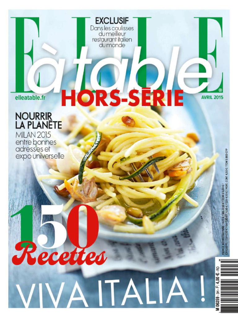 Elle À Table 2015'03 Hors-Série | PDF