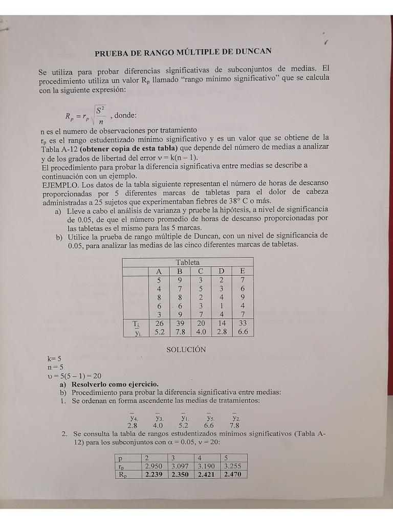 Prueba de Rango Múltiplepdf | PDF