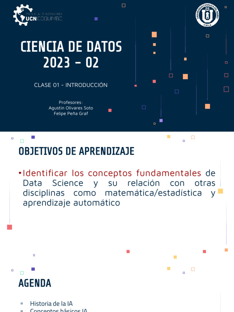 Introducción a la Ciencia de Datos 2023 | PDF | Inteligencia artificial ...