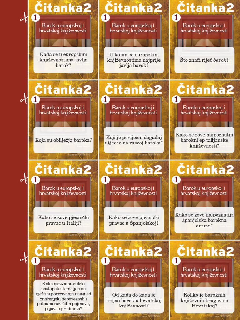 CITANKA 2. PRIR. KARTICE (1) | PDF