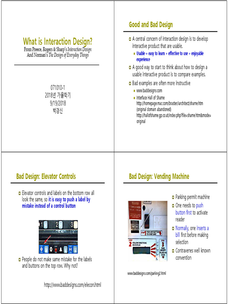 Usability in Interaction Design | PDF | Computing | Human–Computer ...