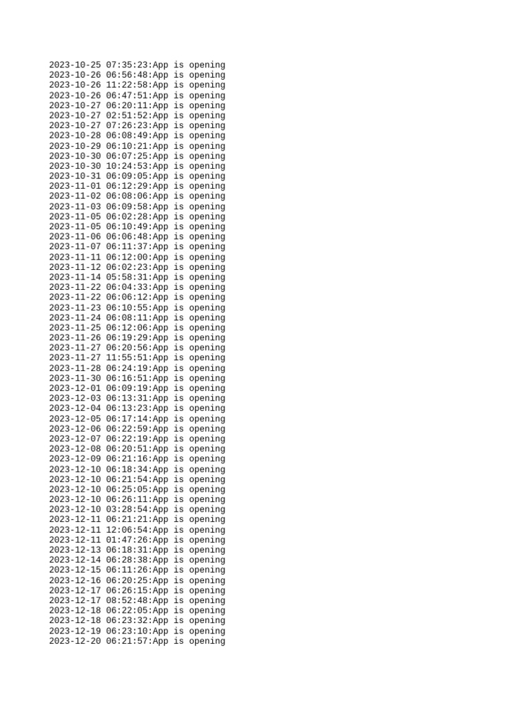 Crash Logs | PDF