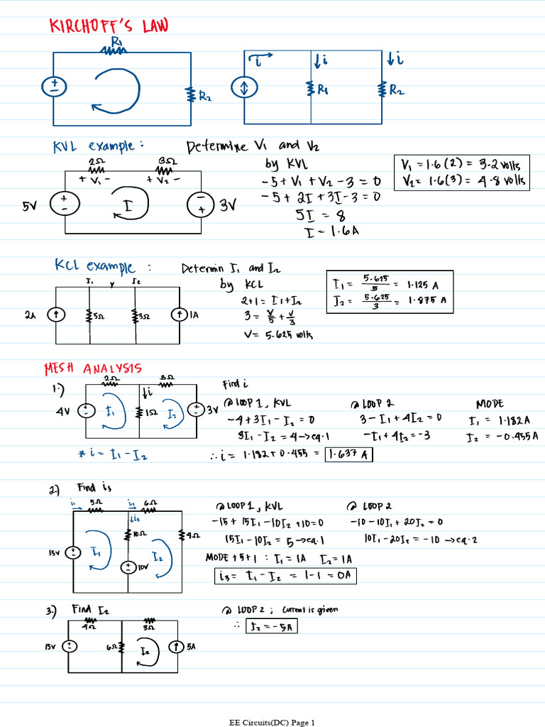 Thevenin and Norton Circuit Analysis | PDF