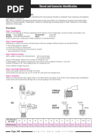 Hydraulic Dash Size Reference Chart | PDF | Pipe (Fluid Conveyance ...