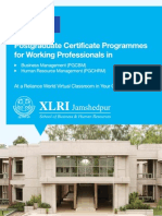 Brochure XLRI