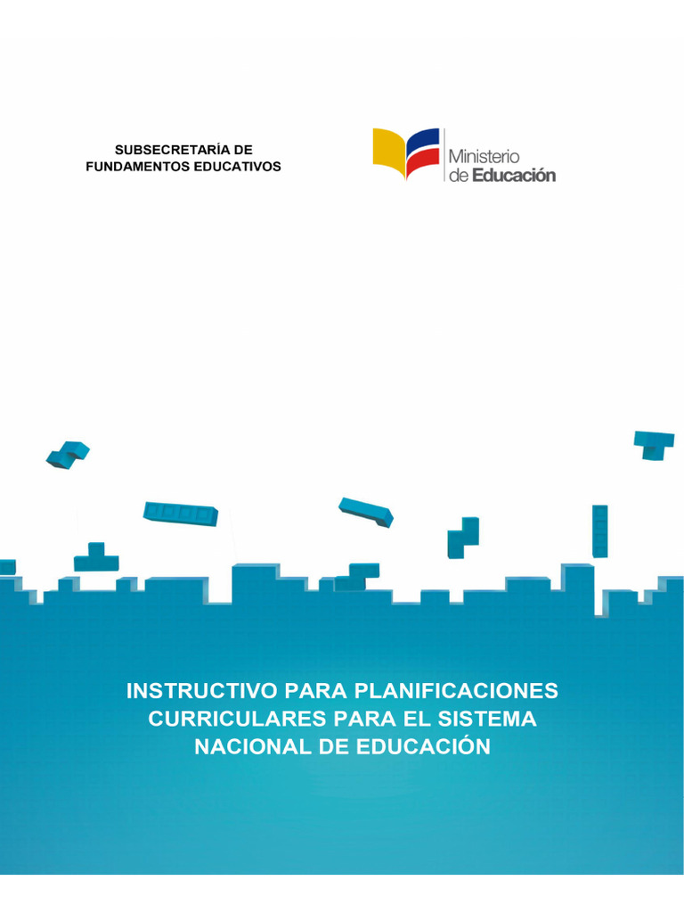 Planificación Curricular en Educación Nacional | PDF | Plan de estudios ...