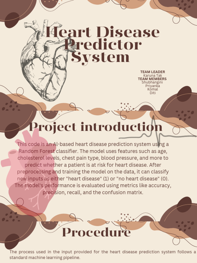 AI Heart Disease Prediction System | PDF | Machine Learning ...