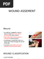 Wound Management Assessment Chart | PDF | Wound | Caregiver