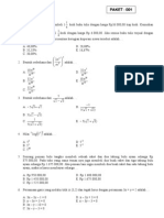 Pra Un Matematika Teknik Paket 001