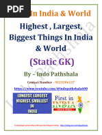 1000 Static GK Questions PDF | PDF