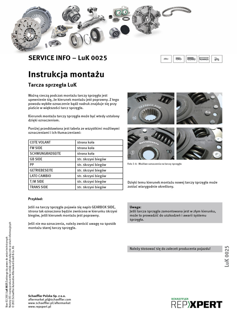 LuK 0025 PL | PDF