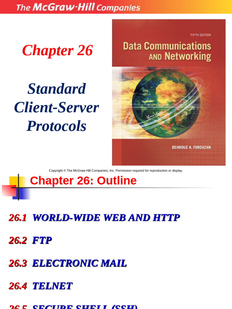 ch26 5th | PDF | Networking | Internet & Web