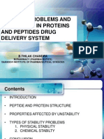 Stability of Peptides and Proteins