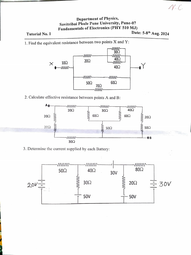 Analog Electronics Fundamentals Tutorial | PDF | Amplifier | Analog ...