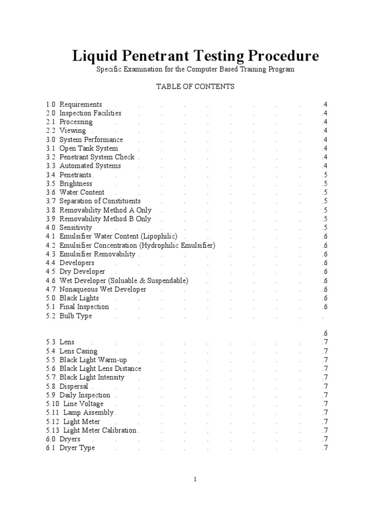 PT Procedure | PDF | Applied And Interdisciplinary Physics | Optics