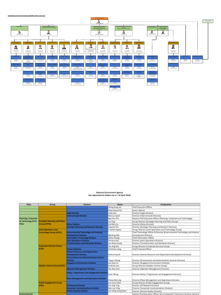 NEA Organizational Structure 2023 | PDF