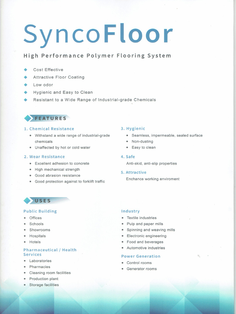 Katalog Syncofloor | PDF