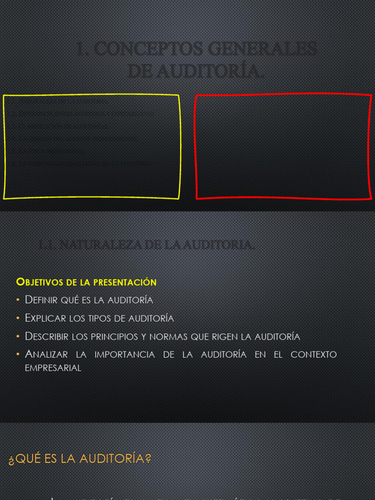 1.1-1.4 - Material de Consulta | PDF | Auditoría | Contabilidad