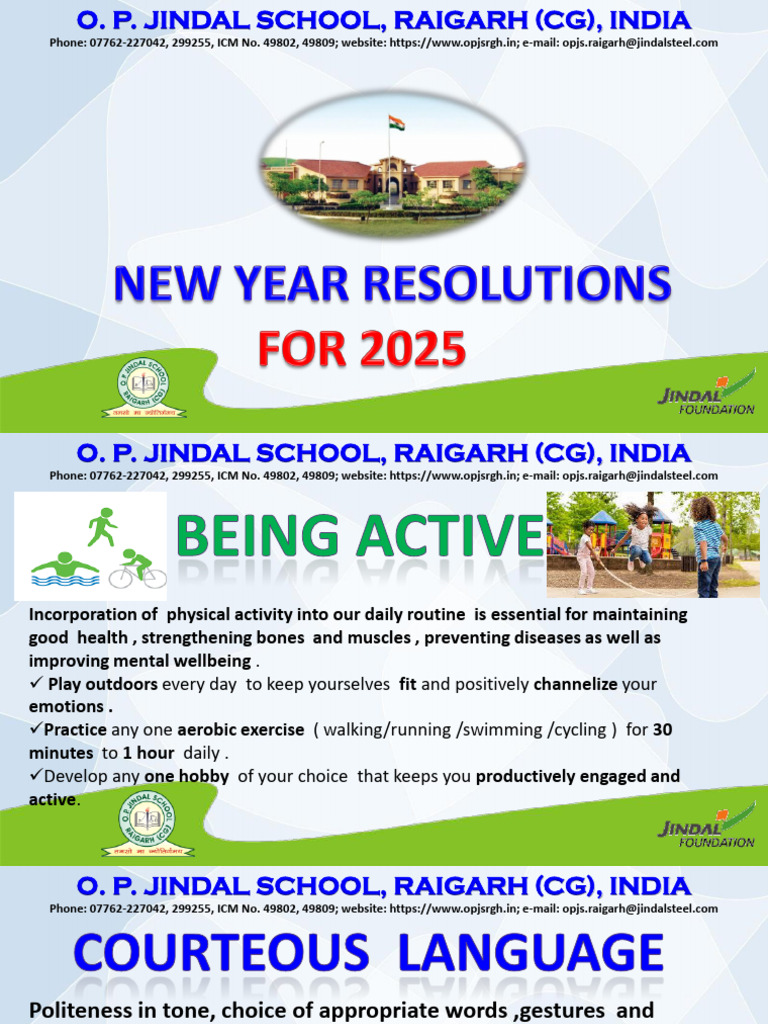 2025 New Year Resolutions Guide | PDF | Psychology | Social Psychology