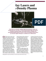 Luiz B. Da Silva, Robert C. Cauble and Stephen B. Libby - X-Ray Lasers and High-Density Plasma