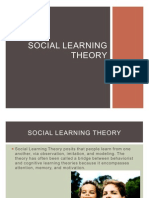 Social Learning Theory