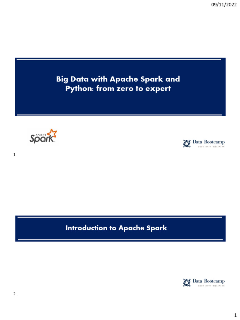 Big+Data+with+Apache+Spark+3+and+Python+From+Zero+to+Expert | PDF ...