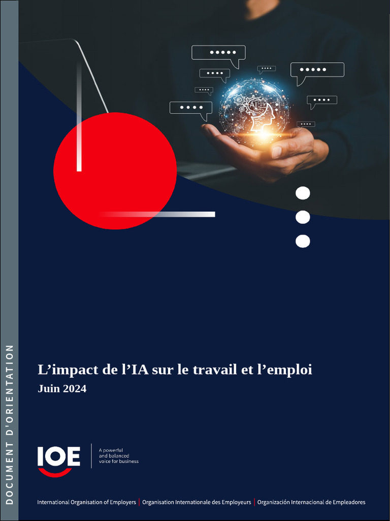 Impact de l'IA sur l'emploi dans les PED | PDF | Intelligence ...