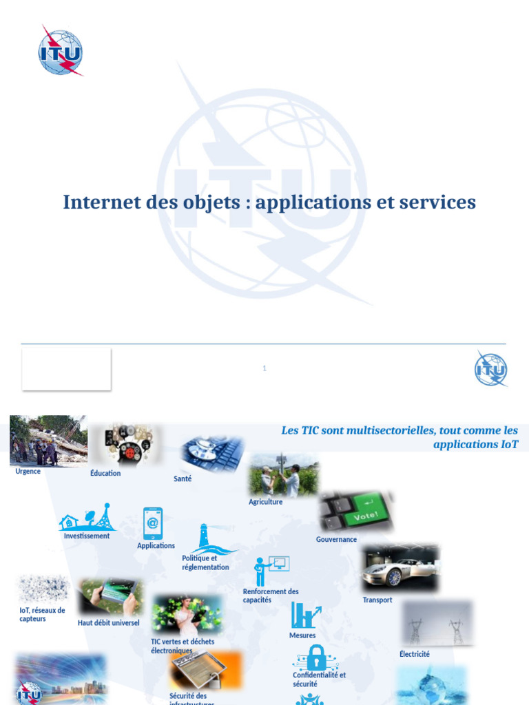 Applications et services de l'IoT | PDF | Internet des objets | Sol ...