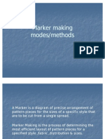 Marker making modes and methods