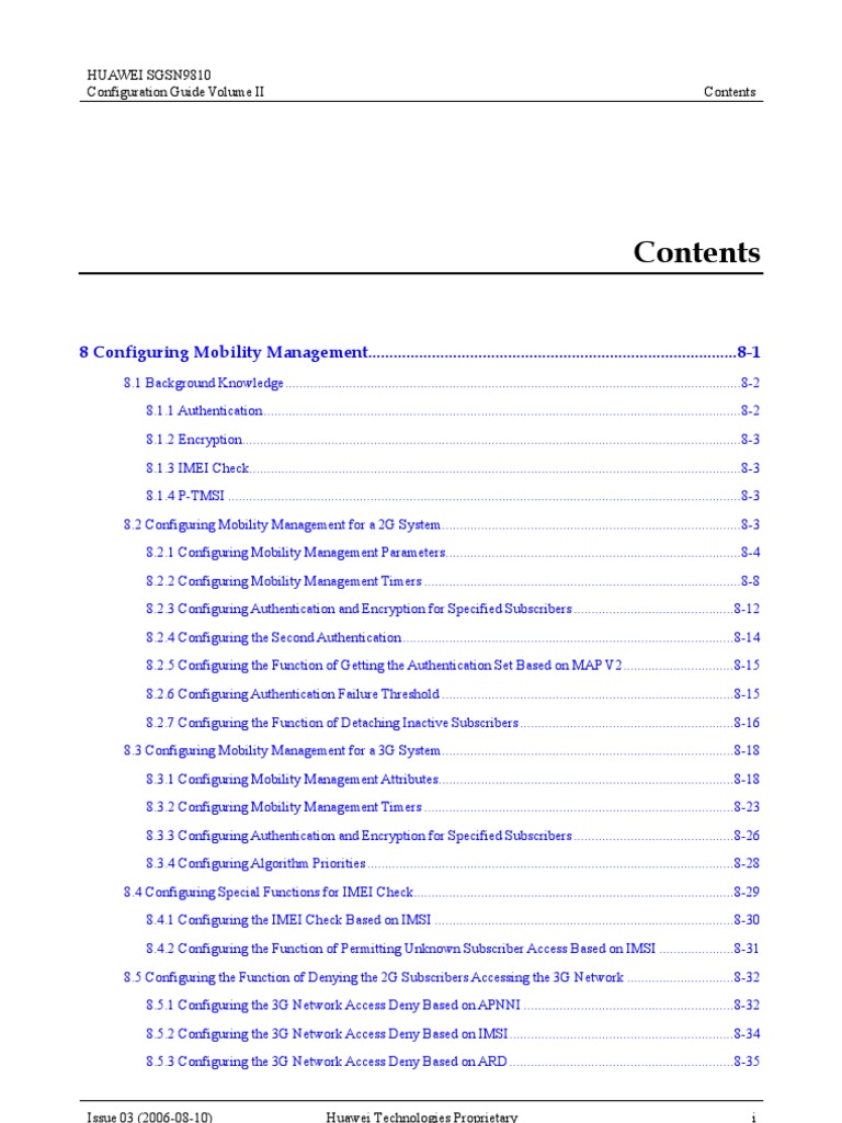 01-8 Configuring Mobility Management | PDF | Telecommunications ...