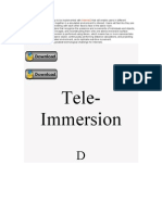 TeleImmersion connects users across locations