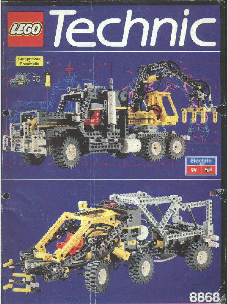 Lego technic 8868 - Grue pneumatique | PDF