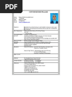 Contoh Cover Letter Dan Resume