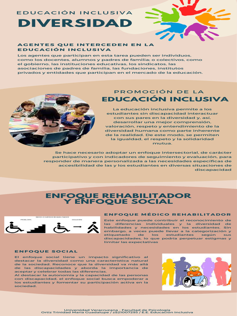 Educación Inclusiva y Diversidad en Discapacidad | PDF | Invalidez ...
