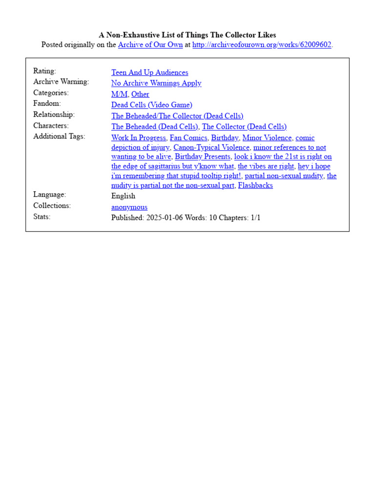 A_Non-Exhaustive_List_of | PDF