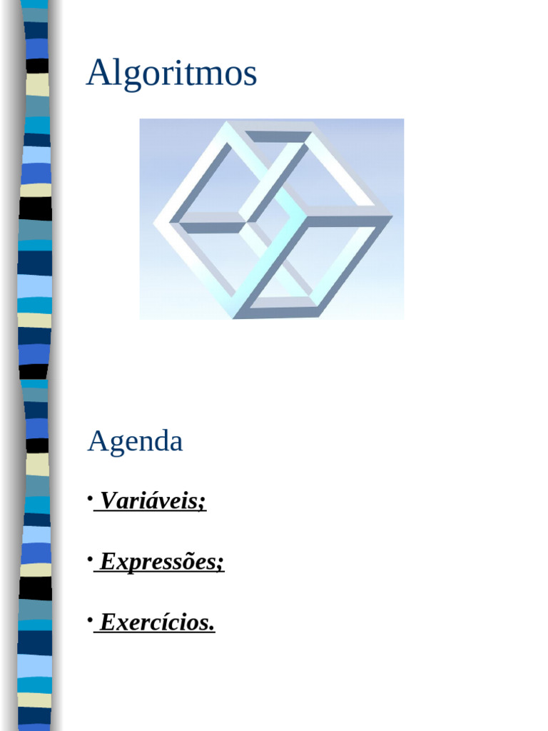 03 Algoritmos - Variaveis - e - Expressoes | PDF | Exponenciação | Tipo ...