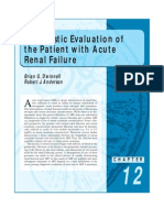 Acute Renal Failure. DX