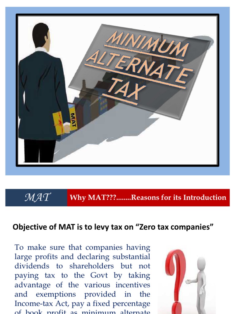 Mat Ppt Final Tax In India Debits And Credits
