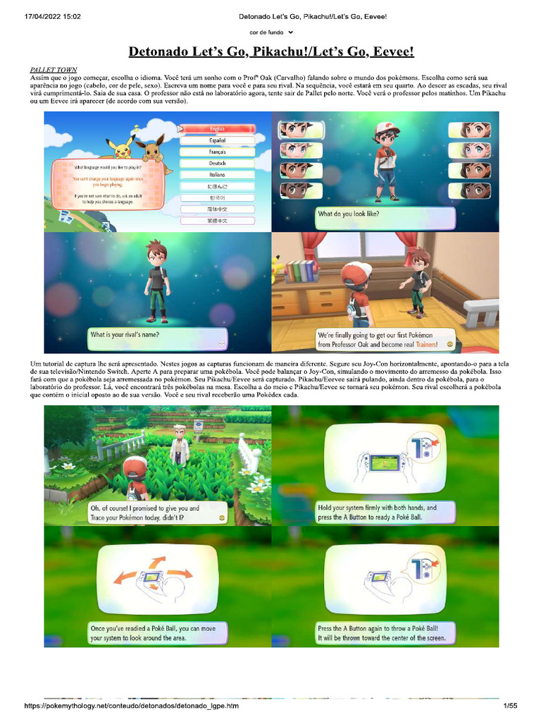 Detonado Let's Go, Pikachu | PDF