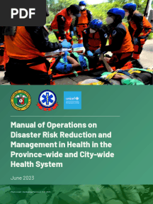 DOH- HEMB Manual of Operations Disaster Risk Reduction and Management in Health System 