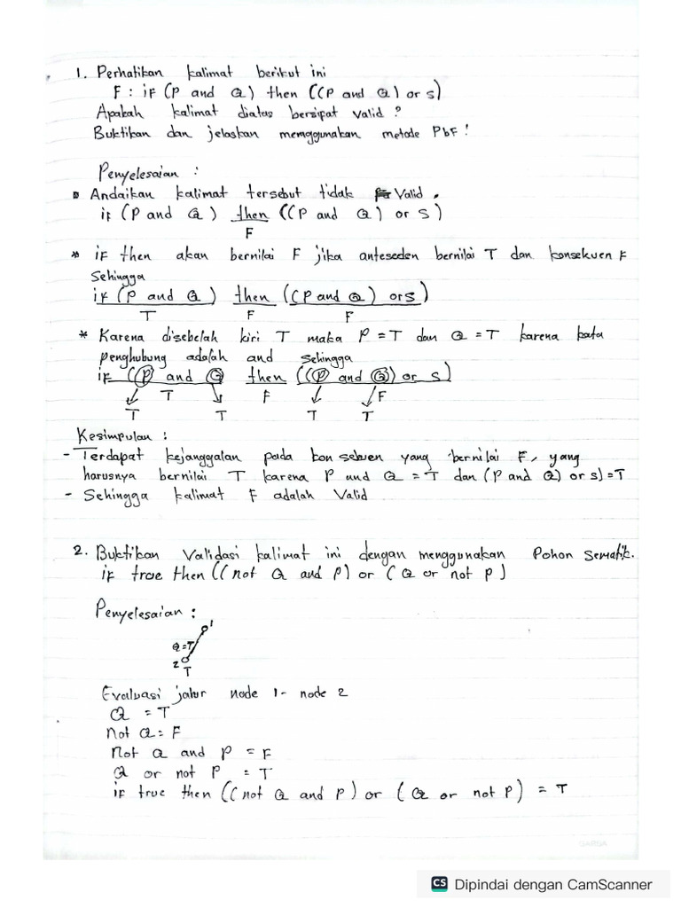 Tugas 2 Logika Informatika Pdf