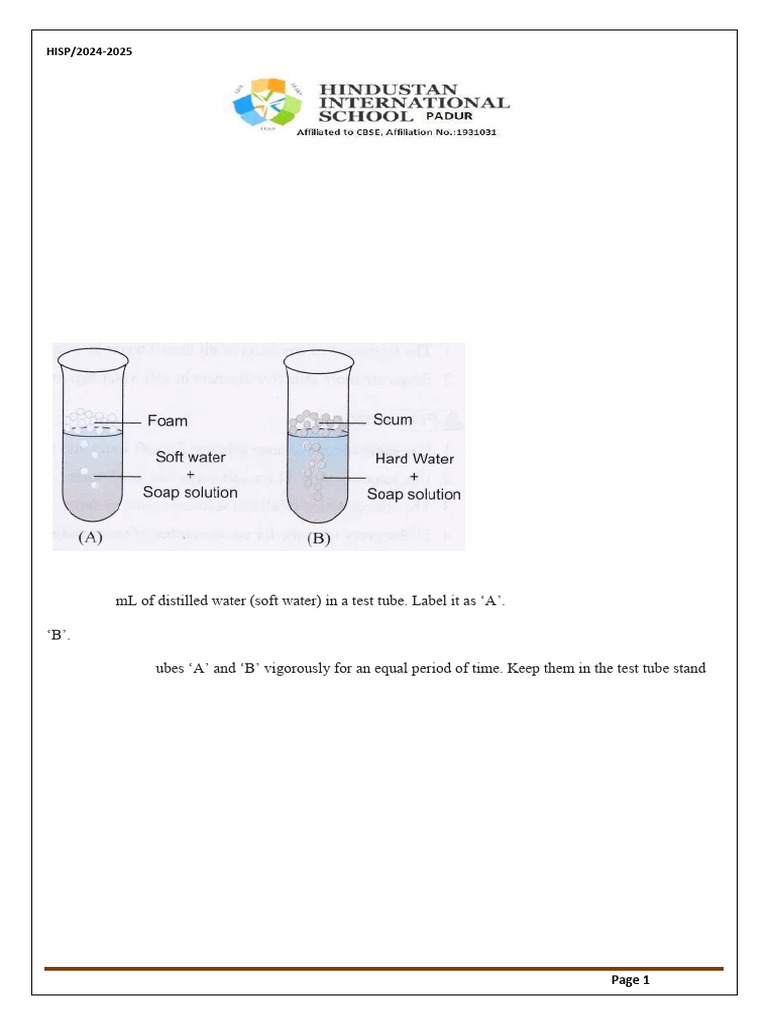 Chemistry Practical Ex - No - 6 | PDF