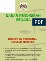 DASAR PENDIDIKAN NEGARA1