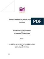 Handbook For Quality Assurance and Accreditation in Saudi Arabia - 3