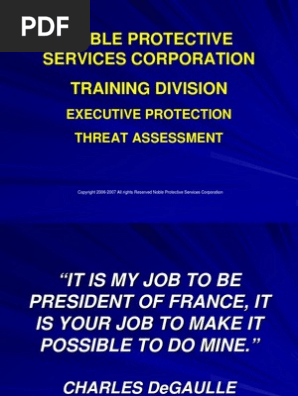 Threat Assessment