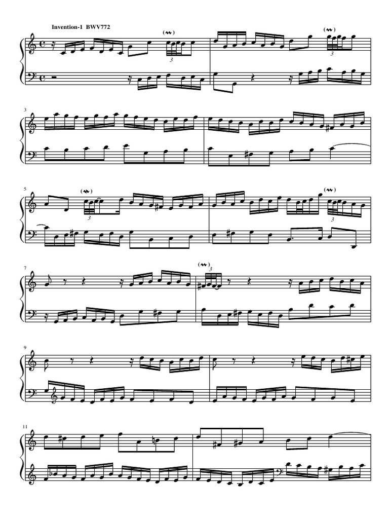 Musical Notation Analysis Document | PDF